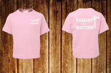 Load image into Gallery viewer, Parkers Western Pink Logo T-Shirt