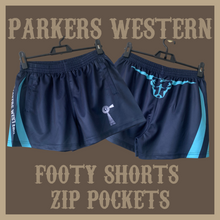 Load image into Gallery viewer, Footy Shorts with Zip Pockets
