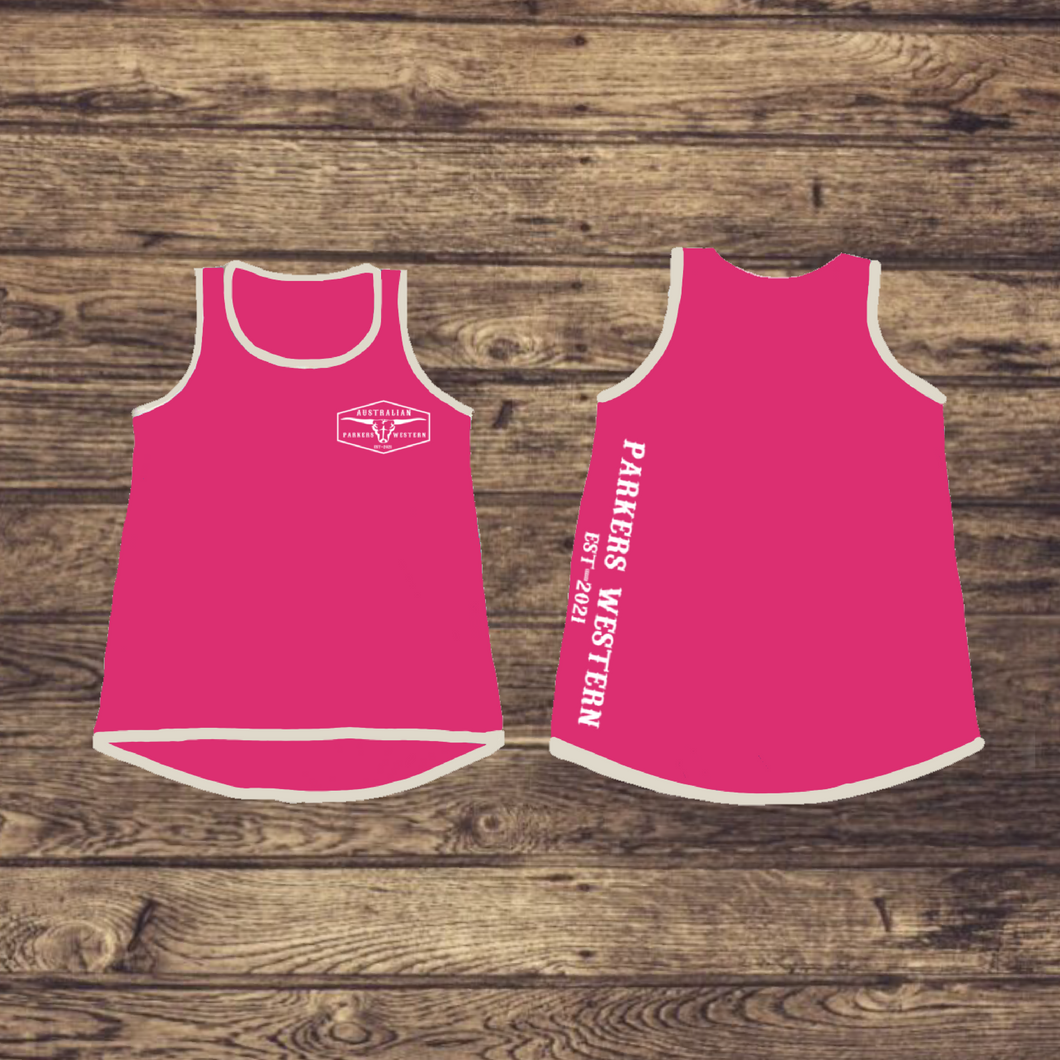 Pre -Order Parkers Western Fuchsia Shearing Singlets